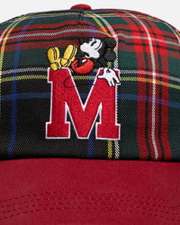 Carré x Disney Mickey & Friends Tartan Snapback