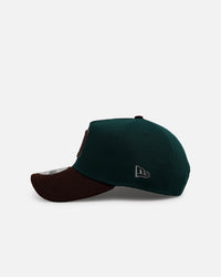 New Era Detroit Tigers 'Rainforest' 9FORTY A-Frame Snapback Green/Brown