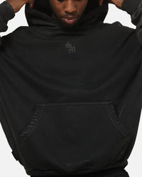 Saint Morta Athltc R3 Boxy Hoodie Washed Black