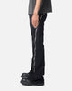 MNML D519 Zipper Flare Denim Jeans Black