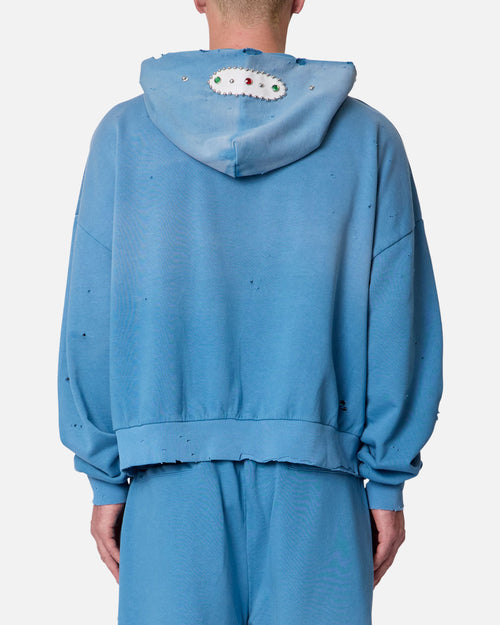 MNML Mojave Hoodie Washed Blue