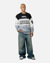 47 Brand Las Vegas Raiders Maximalist Crewneck Black/Grey