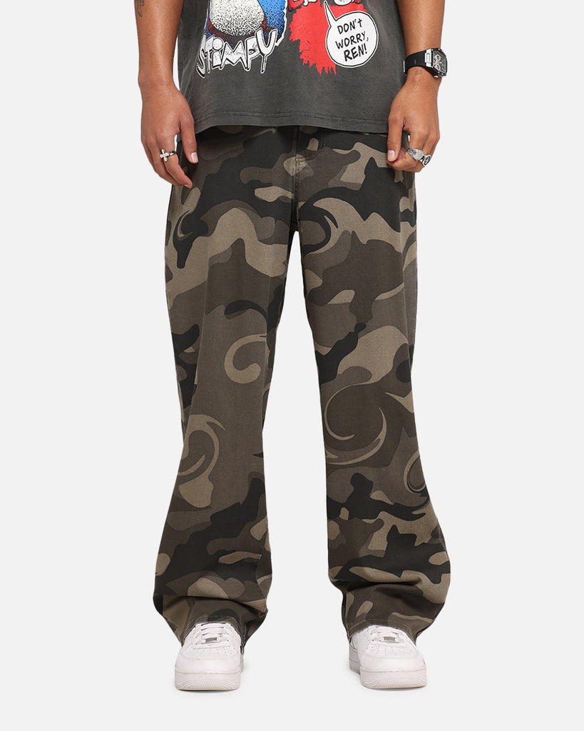 XXIII Washed Camo Pants Camo | Culture Kings US