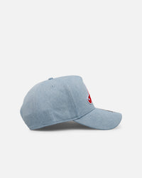 47 Brand Atlanta Braves 'Denim Chenille' 47 Offside Snapback Denim