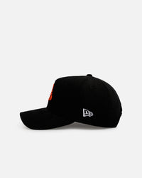 New Era Baltimore Orioles 'Black Cord' 9FORTY A-Frame Corduroy Snapback Black