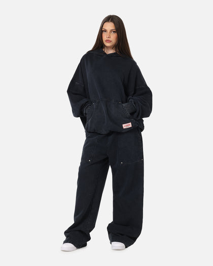 Carre Rivet Hoodie Charcoal