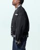 Loiter Shadow Layered Bomber Jacket Black