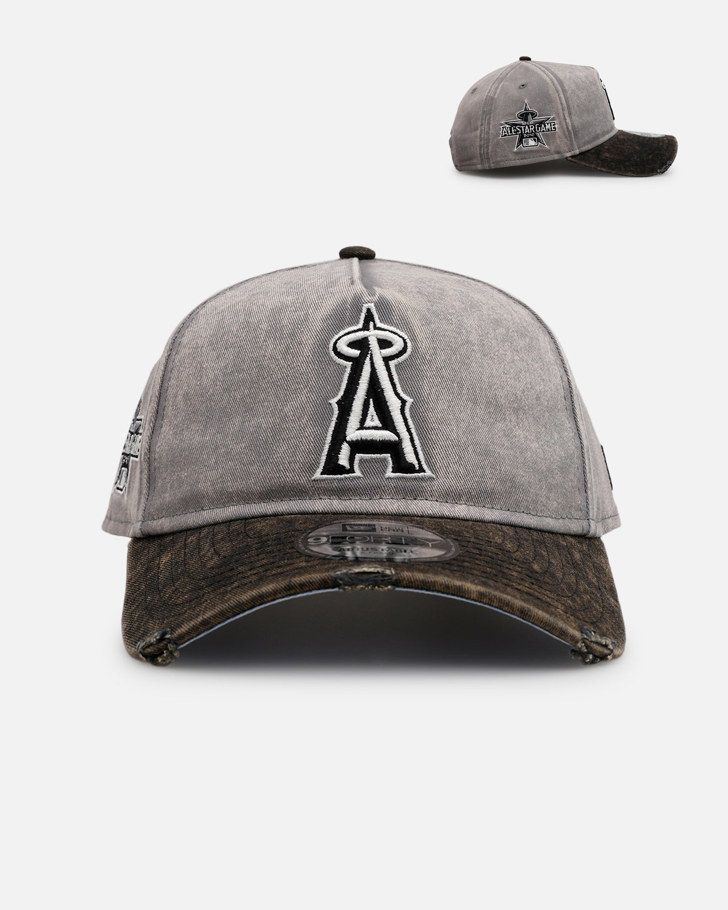 New Era Los Angeles Angels 'Washed Storm Gray' 9FORTY A-Frame