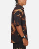 Saint Morta Rapture Button Up Shirt Black/Orange