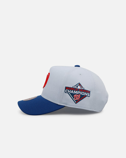 Mitchell & Ness Washington Nationals 'Cherry Logo' Pro Pinch Snapback Cherry