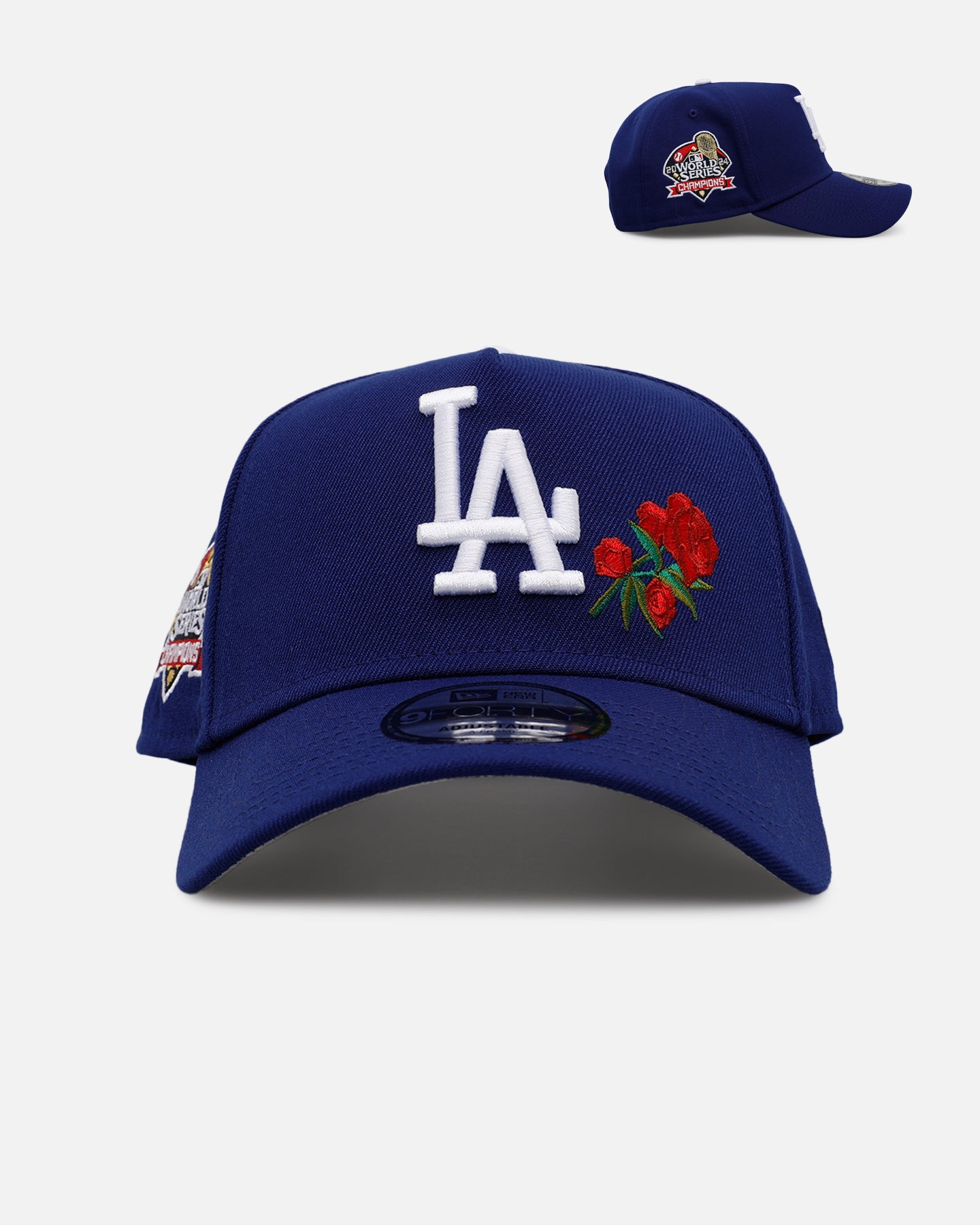 New Era Los Angeles Dodgers 'Rose Emblem' 9FORTY A-Frame Snapback