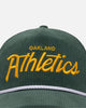 47 Brand Oakland Athletics 'MLB Opening Day' Corduroy Crossrope Hitch Snapback Dark Green