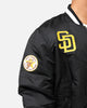 New Era X Alpha Series X MLB San Diego Padres MA-1 Bomber Jacket Black