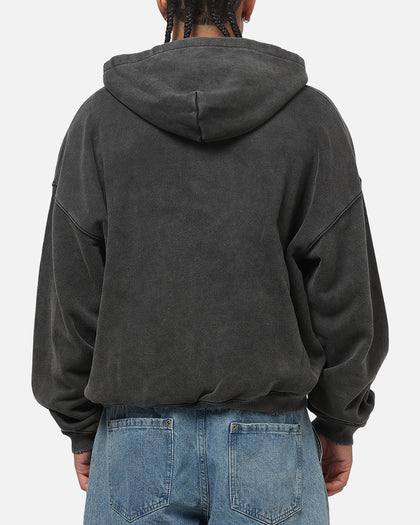 Represent Pegasus Zip Through Hoodie Vintage Grey