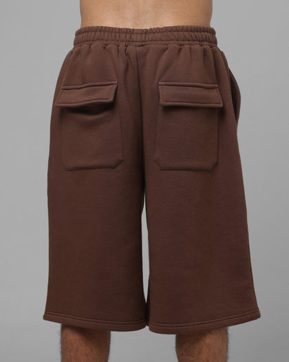 Loiter Hybrid Premium Shorts Brown