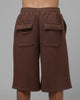 Loiter Hybrid Premium Shorts Brown