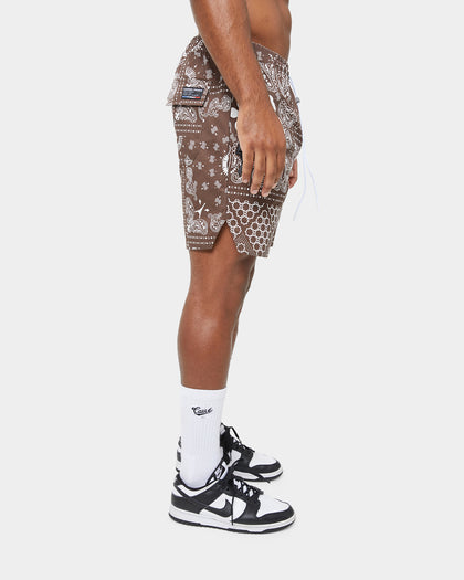 Carré Bandana Ultra LP Shorts Dark Brown