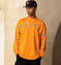 Carre Global Oversized Long Sleeve T-Shirt Orange