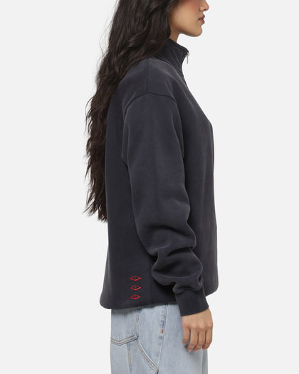 Vouseti The OG Quarter Zip Crewneck Navy