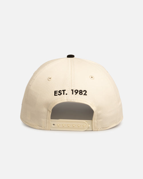 New Era Canberra Raiders 'Chrome Black' 9FORTY A-Frame Snapback White/Black
