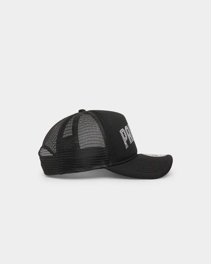 New Era San Diego Padres Rhinestone Trucker 9FORTY A-Frame Snapback Black