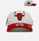 New Era Chicago Bulls 'Strawberry' 9FORTY A-Frame Snapback Chrome/Red