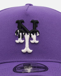 New Era New York Mets 'Drip 4.0' 9FORTY A-Frame Snapback Purple