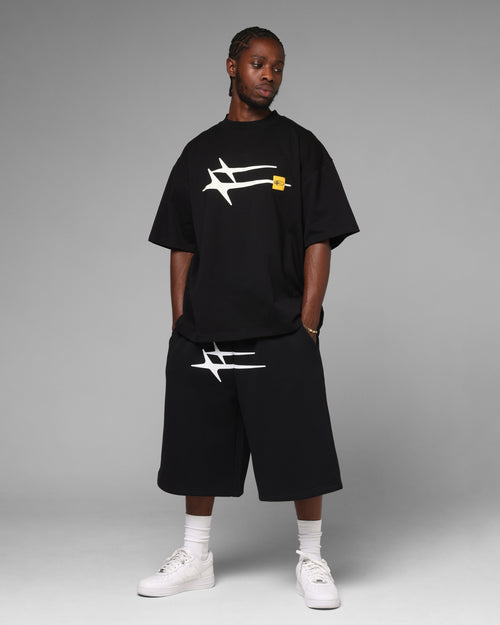 Loiter Hybrid Premium T-Shirt Black