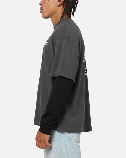 Dickies Payson 2Fer Long Sleeve T-Shirt Black