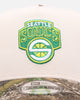 New Era Seattle Super Sonics 'Realtree Visor' 9FORTY A-Frame Snapback Cream/Camo