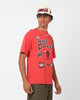 Mitchell & Ness Chicago Bulls Highway Logo T-Shirt Bulls Red