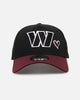 New Era Washington Commanders 'Burgundy Hearts' 9FORTY A-Frame Snapback Black/Maroon