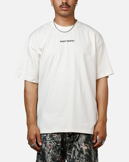 Saint Morta Lovers Club Heavyweight T-Shirt Off White
