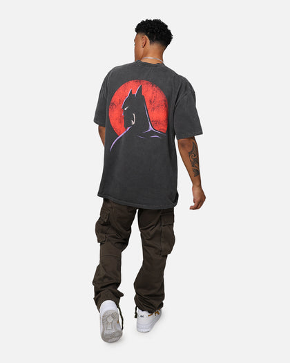 73Studio X DC Batman The Animated Series Heavyweight Vintage T-Shirt Washed Black