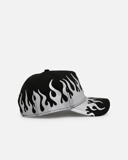 New Era San Francisco Giants 'Metallic Flames' 9FORTY A-Frame Snapback Black/Silver