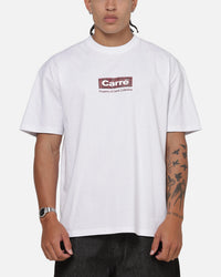 Carre Box Check T-Shirt White