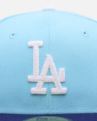 New Era Los Angeles Dodgers 'Grey Bottoms' 59FIFTY Fitted Sky Blue
