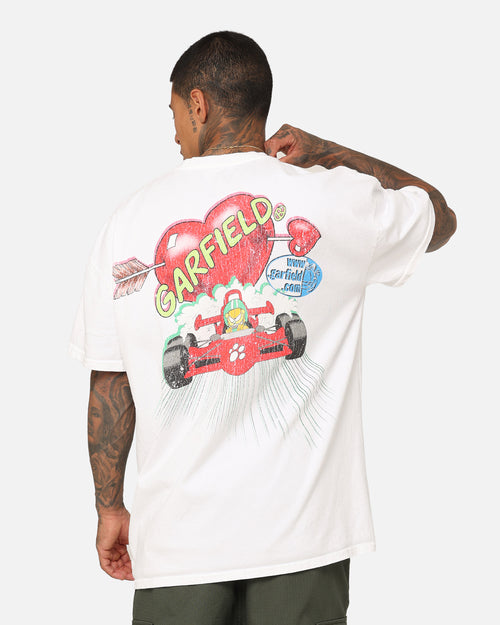 73Studio X Garfield Race Heavyweight T-Shirt White