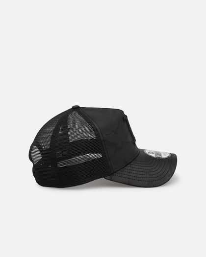 New Era Boston Red Sox 'Camo' 9FORTY A-Frame Trucker Snapback Black