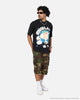 The Pokémon Collection By 73Studio Snorlax Vintage T-Shirt Off Black