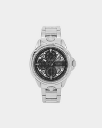 Versus Versace 6eme Arrondissement Crystal Set Stainless Steel Watch Stainless Steel