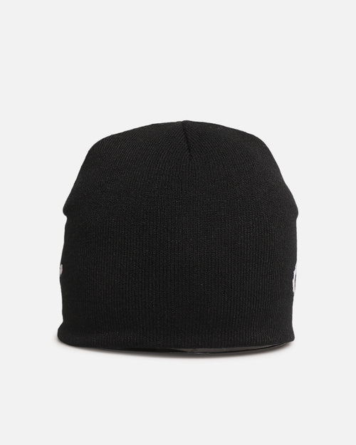 Ed Hardy Script Skull Knit Beanie Black