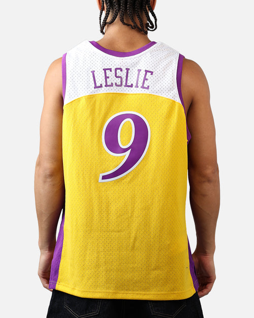 Mitchell & Ness Los Angeles Sparks Lisa Leslie #9 '01 Home Swingman Jersey Gold