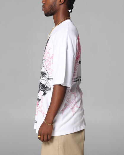 Loiter Dog Pound Vintage T-Shirt White