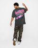 Loiter Stacked Vintage T-Shirt Black Wash