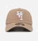 New Era Los Angeles Dodgers 'Upside Down LA Logo' 9FORTY A-Frame Snapback Camel