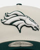 New Era Denver Broncos 'Evergreen 2.0' 9FORTY A-Frame Snapback Chrome/Dark Green