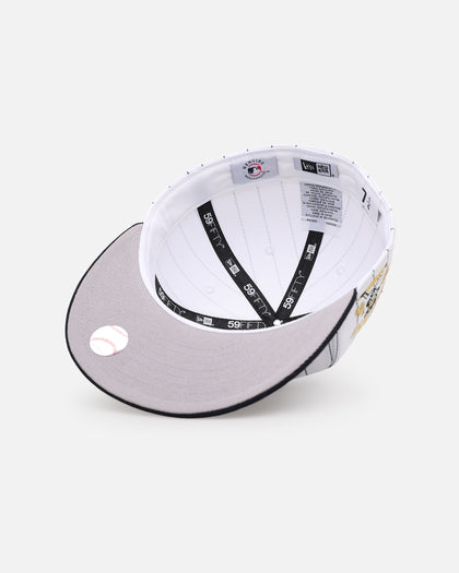 New Era Los Angeles Dodgers 'Grey Bottoms' 59FIFTY Fitted Chrome/Navy