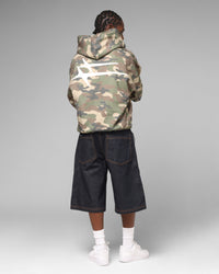 Loiter Ultra Hybrid Premium Zip Hoodie Camo