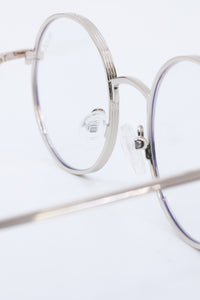 NUQE Liden Bluelight Glasses Gold/Bluelight